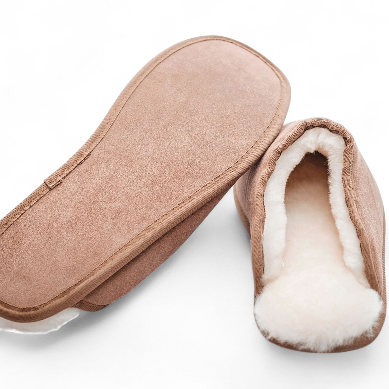 Herren Hausschuhe Pantoffeln Schaffell Echt Lammfell Herren