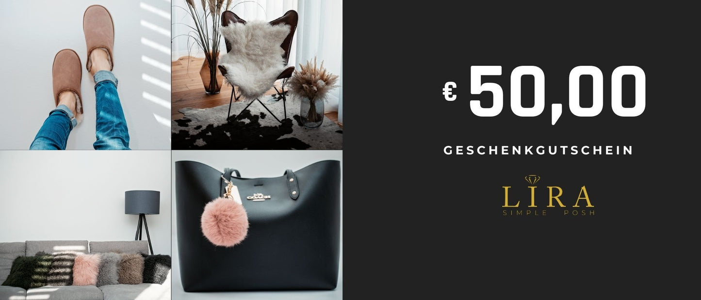 Geschenkgutschein 50 Euro