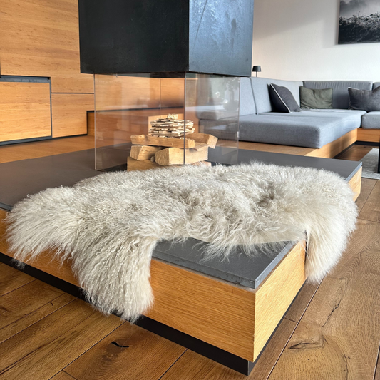 Lammfell als Wohnaccessoire