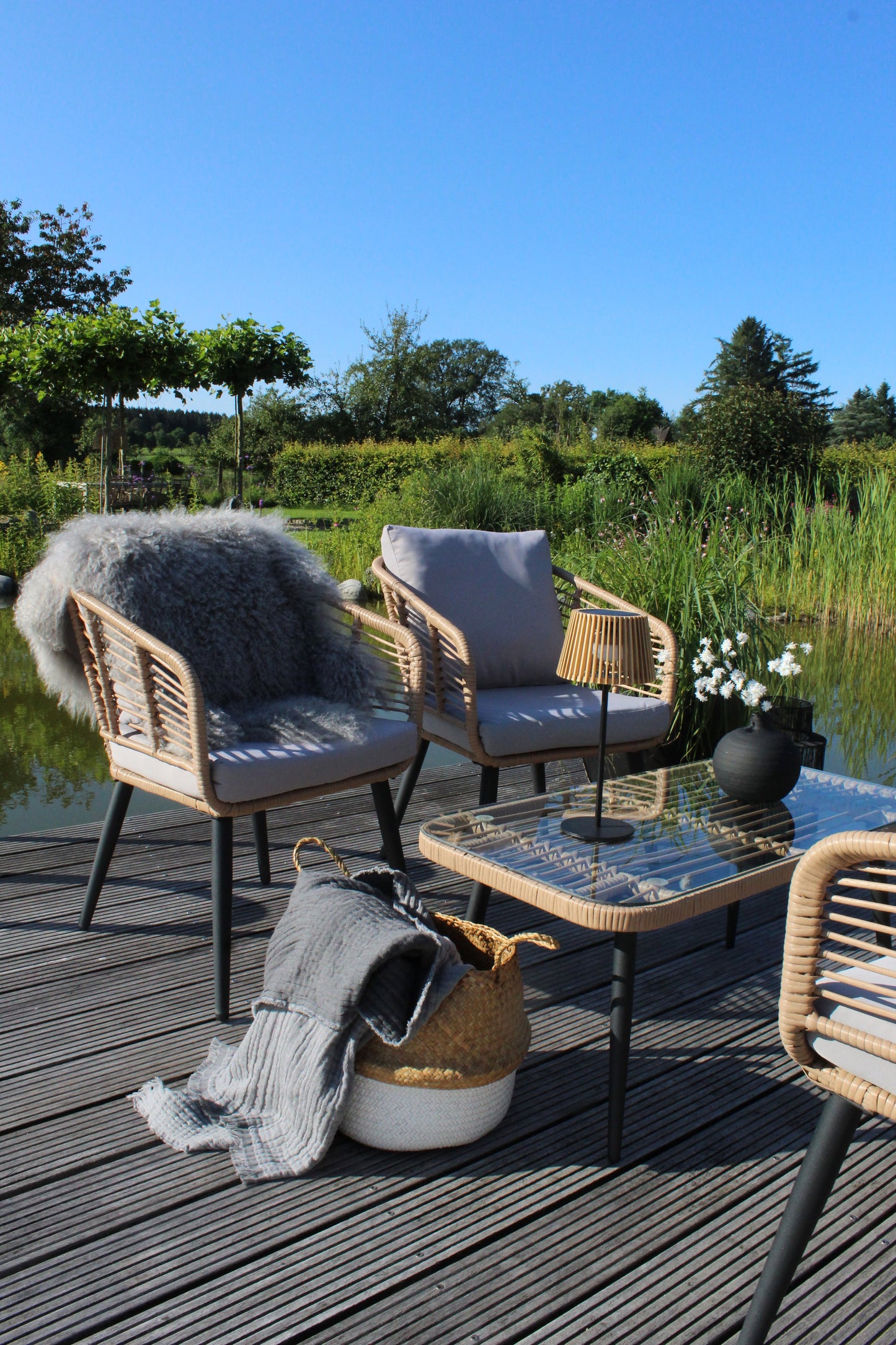 Tibet Lammfell in hellgrau